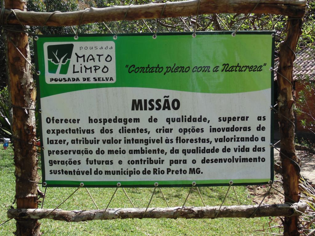 Hotel Fazenda Selva Do Mato Limpo Parapeúna Екстериор снимка
